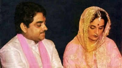 Shatrughan Sinha wishes ‘his bestest half’ wife Poonam Sinha on her birthday, shares wedding pic