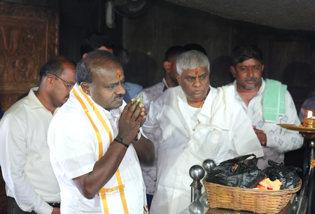 Sting operation row: Union Min Kumaraswamy questions CM Shivakumar, demands probe