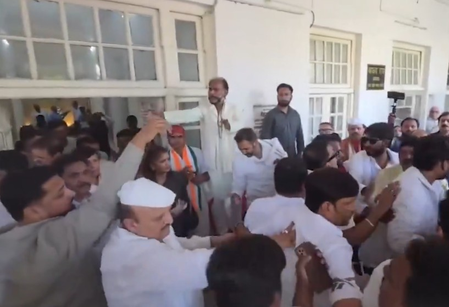 Clash erupts at UP Cong headquarters during new State President’s swearing-in