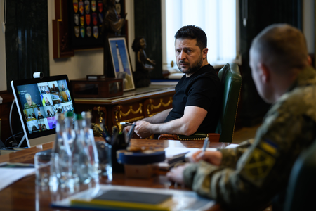 Zelensky blames Hormuz blockade, not Ukraine, for fuel prices