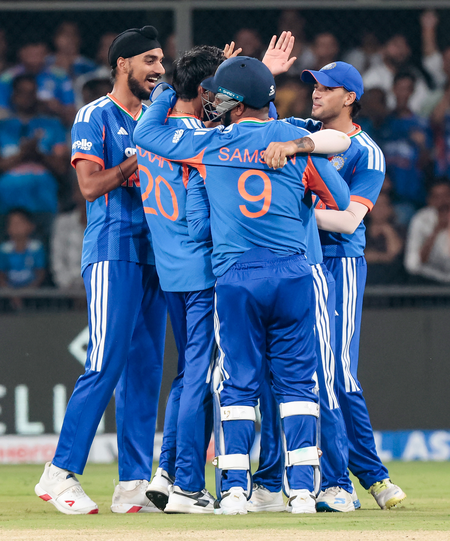 3rd T20I: Arshdeep, Dhir star as India best West Indies by 14 runs, take 2-1 lead