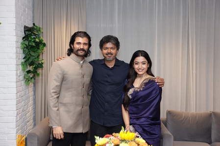 Vijay Deverakonda & Rashmika Mandanna meet CM Thalapathy Vijay, discuss ‘life, work & the world’