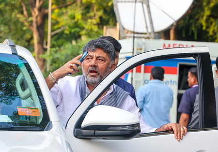 Karnataka CM Shivakumar avoids comment on Kumaraswamy’s attack, minister calls JD-S leader ‘chameleon’