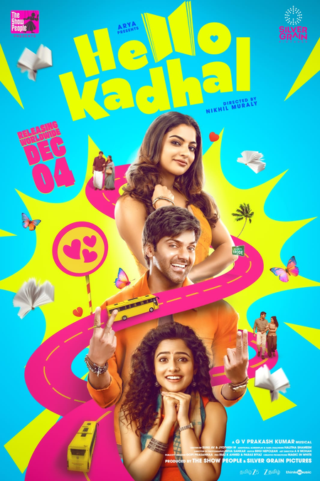 Arya’s romantic entertainer ‘Hello Kaadhal’ to hit screens on December 4