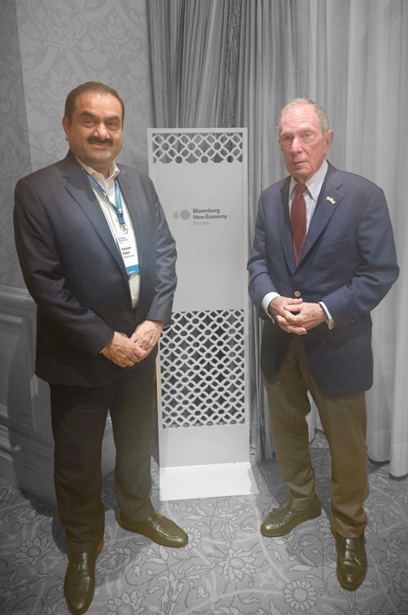 Talks with Mike Bloomberg focused on energy transition, AI, sustainable growth: Gautam Adani