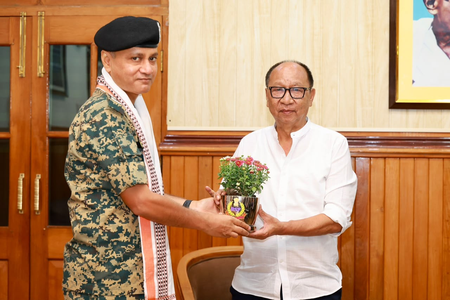 Manipur CM, BSF chief review law and order; DGP inspects security in Jiribam