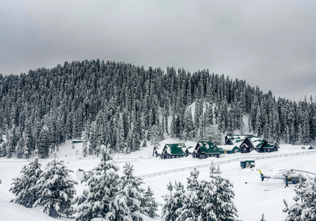First snowfall of season hits J&K mountain passes; Gulmarg treats tourists to fresh snow