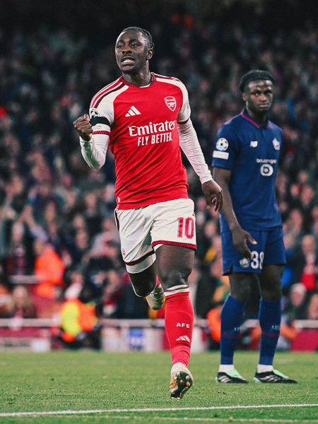 Champions League: Arsenal score three goals in seven minutes to beat Lille