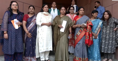 BJP delegation meets NCW chief, seeks action against MP in JNU sexual harassment case