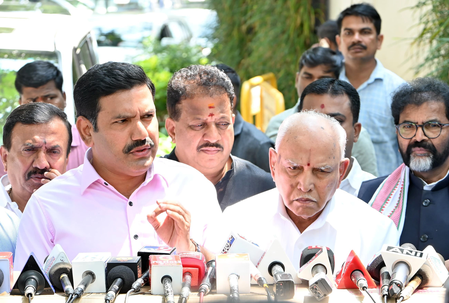 Third CM under Congress rule not surprising amid internal feud, alleges Karnataka BJP