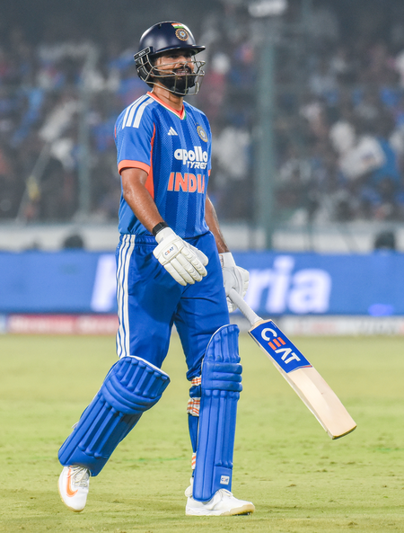 After drawn T20I series against the West Indies, Iyer bags Impact Player of the Series medal