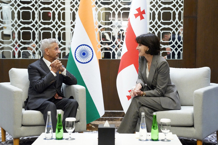 EAM Jaishankar, Georgian counterpart discuss deepening cooperation
