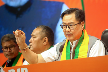 ‘Forgive your enemies once, friends twice, but never traitors’: Kiren Rijiju on ‘regime change’ remark