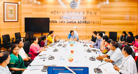 Odisha Dy CM reviews women & child development goals, calls for time-bound action
