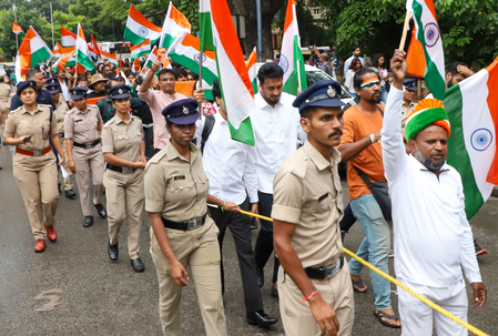 CJP Tiranga march: Delhi Police circulate list of rules for respecting national flag