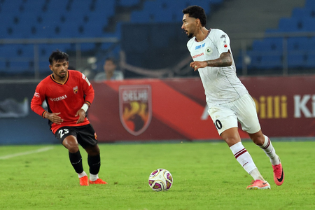 14,971 fans turn up as SC Delhi receive rousing home reception