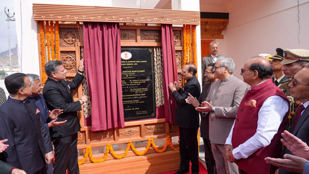 ‘New era of justice’: L-G VK Saxena on CJI Surya Kant inaugurating Ladakh bench of HC in Leh