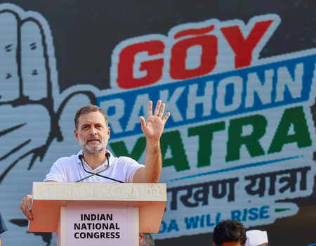Goa: Rahul Gandhi launches fresh attack on CEC, Govt over ‘vote chori’