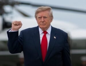 Trump defends Russia sanctions waiver