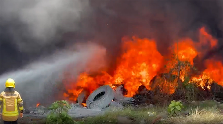 Massive fire at Rajasthan factory leaves 3 workers injured, two missing
