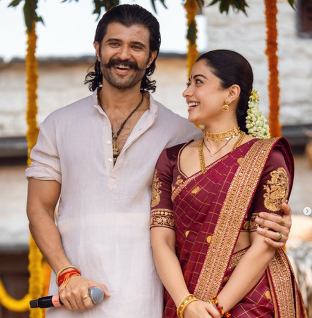 Vijay Deverakonda, Rashmika Mandanna celebrate their first Dussehra together