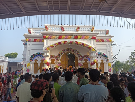 Animal sacrifice tradition continues at Tripura’s historic Durgabari temple on Maha Navami