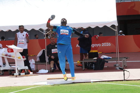 Asian Para Games: India sweep podium in men’s shot put F46 as Sachin Khilari sets Games record