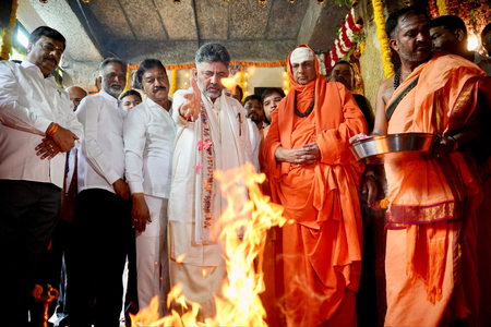 Dasara should usher in harmony, end injustice: Shivakumar