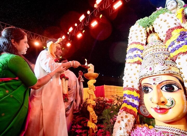 ‘Kaveri Arati’ Begins at KRS Brindavan Gardens; Prayers Offered for Farmers’ Welfare