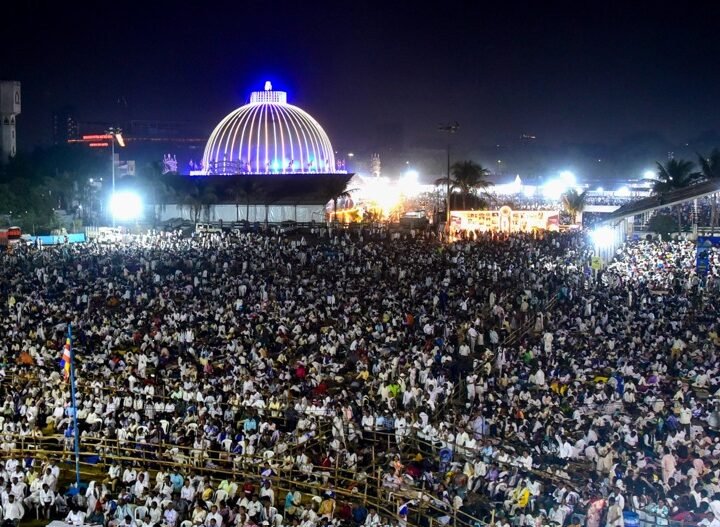 Millions Gather at Nagpur’s Deekshabhoomi for 70th Dhammachakra Pravartan Day