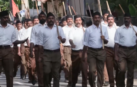 RSS Organises Vijayadashami Path Sanchalan in Thiruvananthapuram