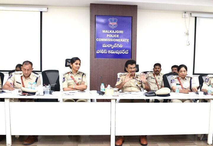 Telangana DGP reviews crime trends, directs officers to step up patrolling & strengthen investigations